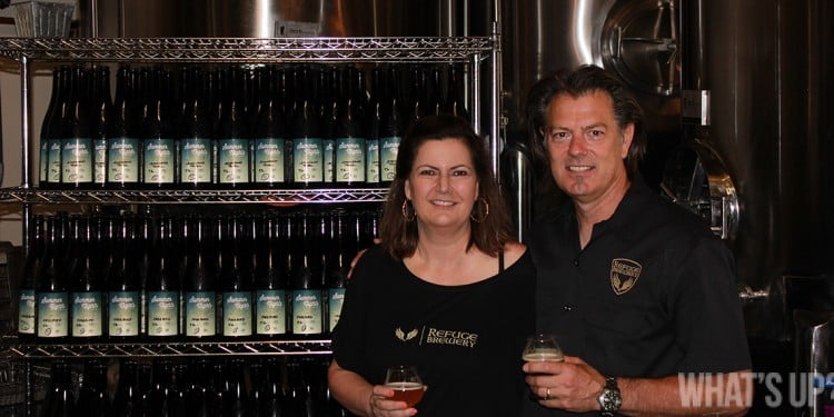 Refuge Brewery owners, Curt and Diane Kucera
