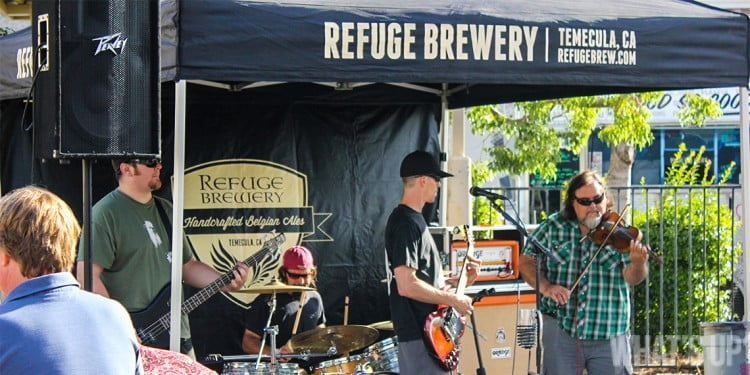 Vagrant Nation performing live at Refuge Brewery Summer Nights