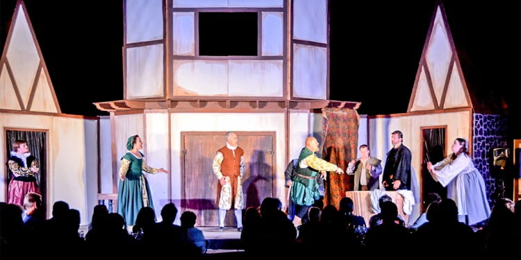 Shakespeare in the Vines live on stage in Temecula Valley wine country