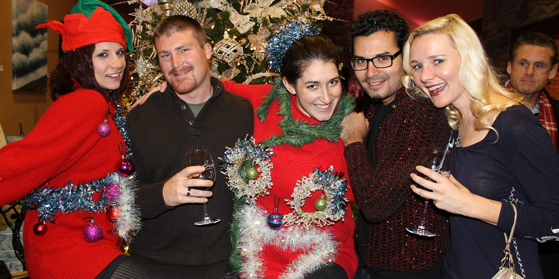 Ugly Sweater Party at Lorimar Vineyards and WInery
