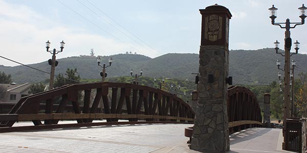 Main Street Bridge in Old Town Temecula