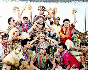 Luau scene from Grease 2