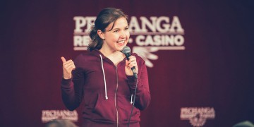 Comedy show "Laughs" tapes at Pechanga Comedy Club