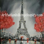 Artfusion-BDK "Rainy Paris" Painting Class