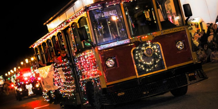 Santa's Electric Light Parade in Temecula, CA